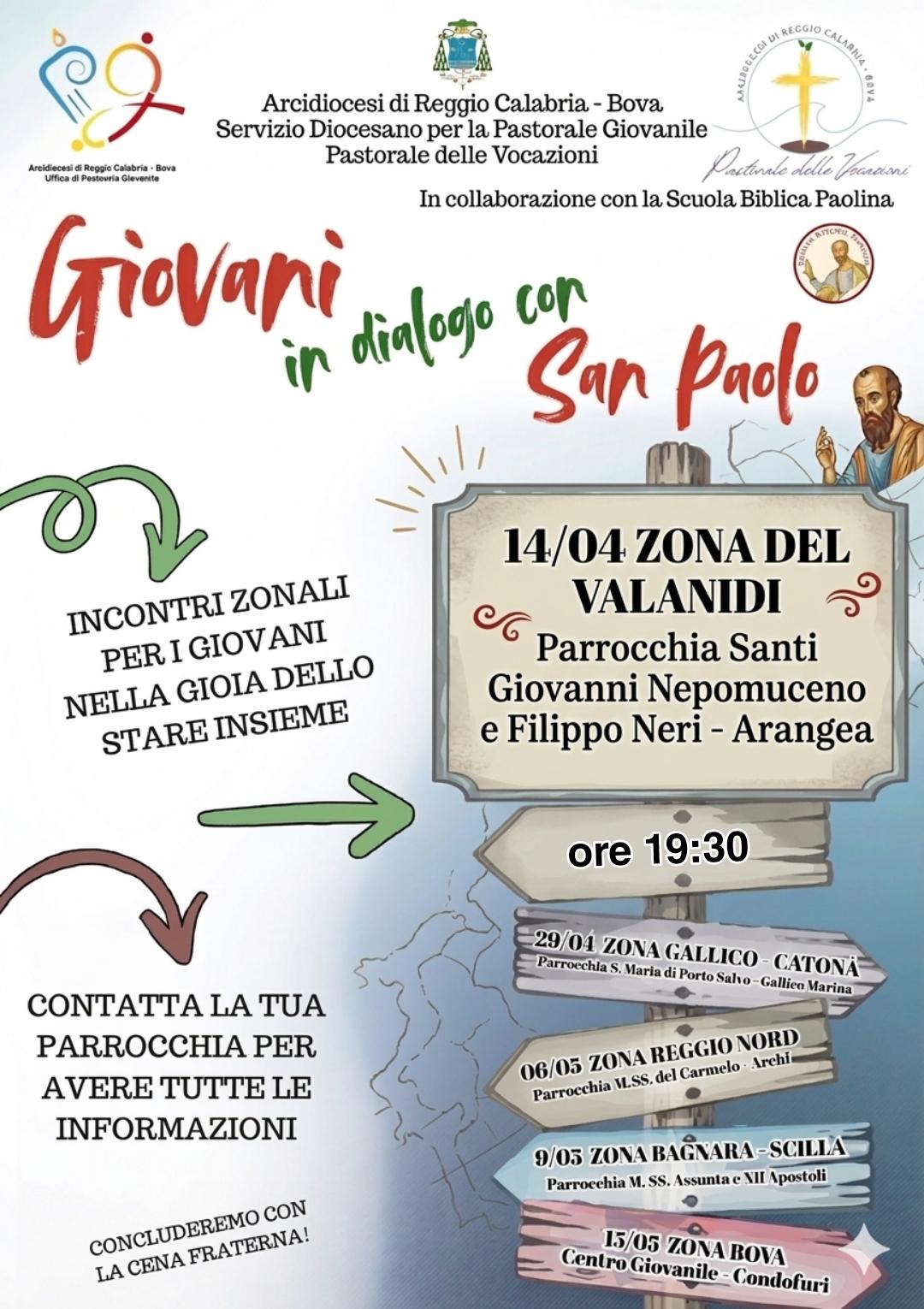 Giovani con San Paolo